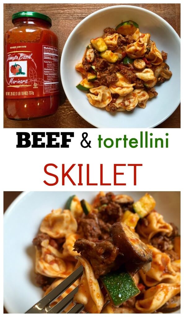 Ground Beef Tortellini Skillet Mom to Mom Nutrition