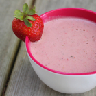 Chilled Strawberry Basil Soup