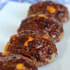 Barbecue Cheddar Mini Meatloaves