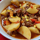Mexican Beef and Potato Soup