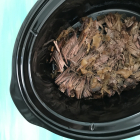 Slow Cooker Shredded Beef Two Ways