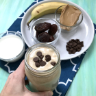 Banana Date Chocolate Smoothie
