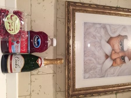 IMG_2271 - Mom to Mom Nutrition holiday drinks: champagne cocktail ingredients