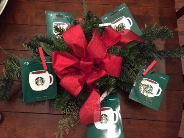 Coffee Lovers Wreath Gift