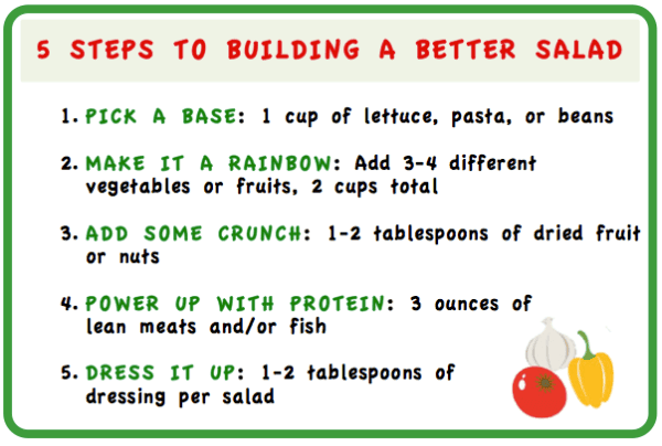 5 Steps to Building A Better Salad