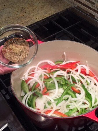 Homemade Taco Seasoning for vegetables
