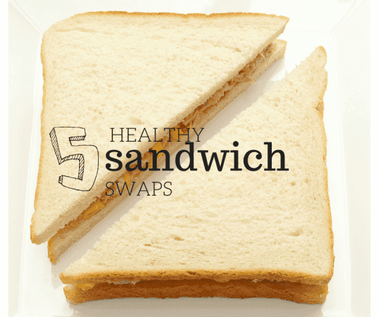 5 Healthy Sandwich Swaps @katieserbinski