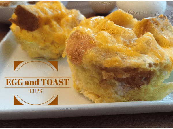 Egg n' Toast Cups - Mom to Mom Nutrition Egg and Toast Cups: a healthy breakfast for kids and adults @katieserbinski