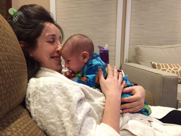 IMG_2570 - Mom to Mom Nutrition Mom and newborn baby