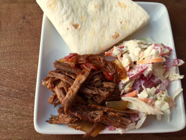 FullSizeRender-1 - Mom to Mom Nutrition Crockpot Shredded Beef @katieserbinski