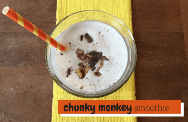 chunky monkey - Mom to Mom Nutrition Chunky Monkey Smoothie via @katieserbinski