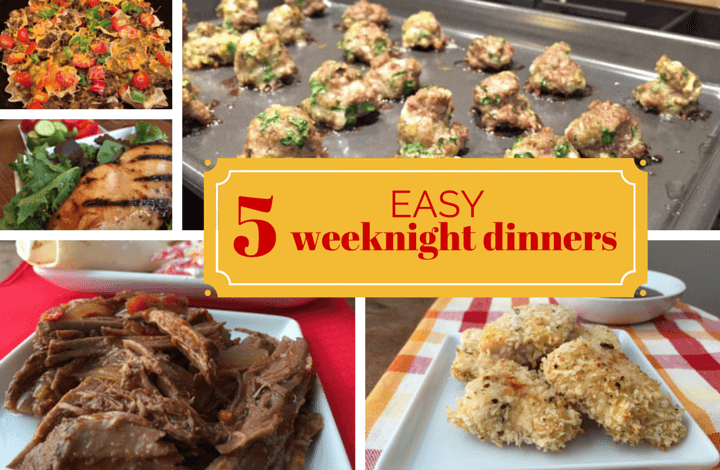 5 (1) - Mom to Mom Nutrition 5 Easy Weeknight Dinners @katieserbinski
