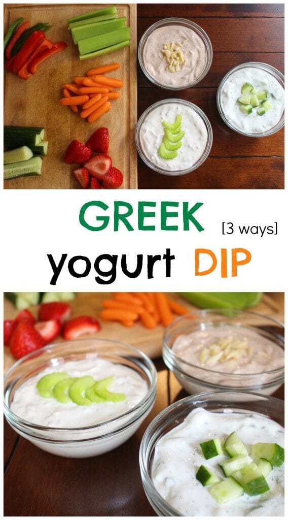 Greek Yogurt Dip is a perfect spread and dip for fresh fruit and vegetables and packed with essential nutrients like protein and calcium @momnutrition