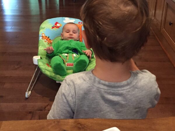 IMG_3971 - Mom to Mom Nutrition Parmesan yellow squash rounds make the perfect kid-friendly snack or side dish. Serve with yogurt or marinara sauce for dipping. You can also use zucchini squash in place of yellow squash.