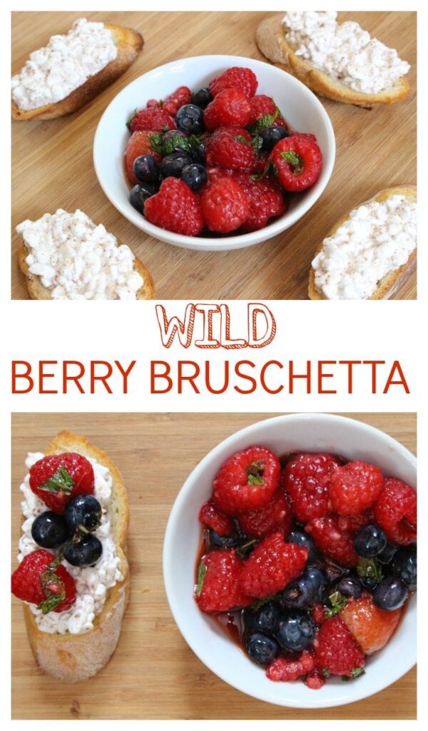 Fresh mixed berries and creamy cottage cheese come together to make one sweet berry bruschetta. Enjoy al fresco as a snack or meal on any hot summer day! 