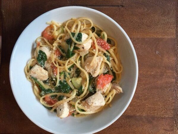 Learn how to make a simple, flavorful weeknight meal using fresh ingredients, whole grain pasta, and one simple one-pot pasta formula. 