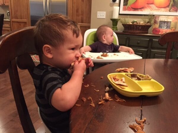 Learn how one Mom makes the most of childhood independence with the basics and benefits behind serving family style meals. 