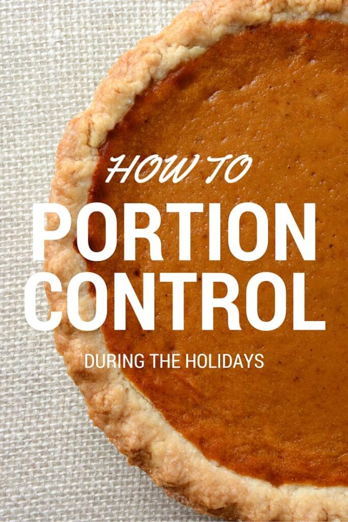 The trick to portion control during the holidays is all about finding the balance between enjoying the foods you look forward to all year-round without feeling all the guilt! 