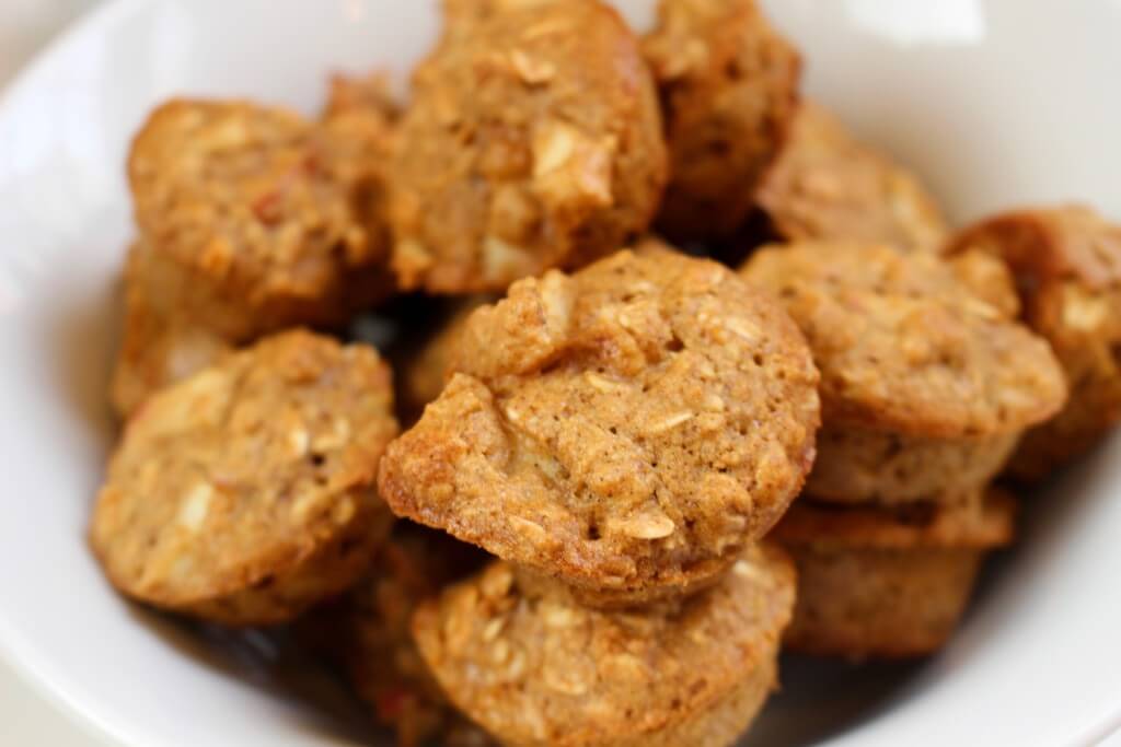 Apple Cinnamon Oatmeal Muffins are the perfect snack or breakfast on the go, made with fresh apples and whole grains.