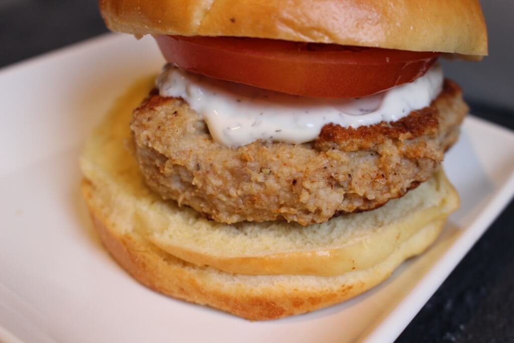Ready in less than 15 minutes, these skillet chicken burgers are full of flavor and make one effortless weeknight meal.