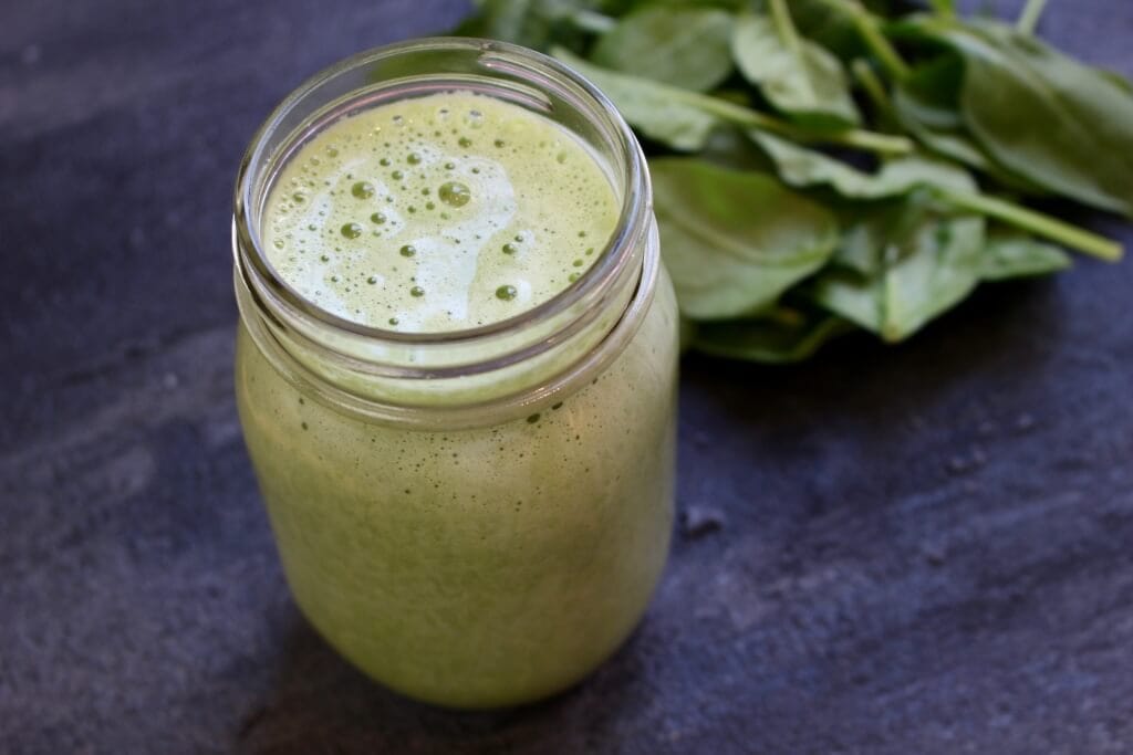 A Healthy Shamrock Shake has all the taste of the classic seasonal beverage with about half the calories and a bigger punch of nutrition!