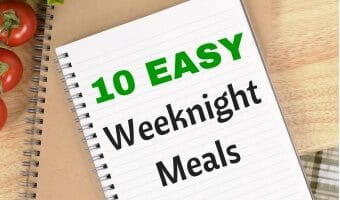 Make mealtime easier on the head chef of your family by keeping a list of go-to meals your family loves, no matter how often or when you serve them.