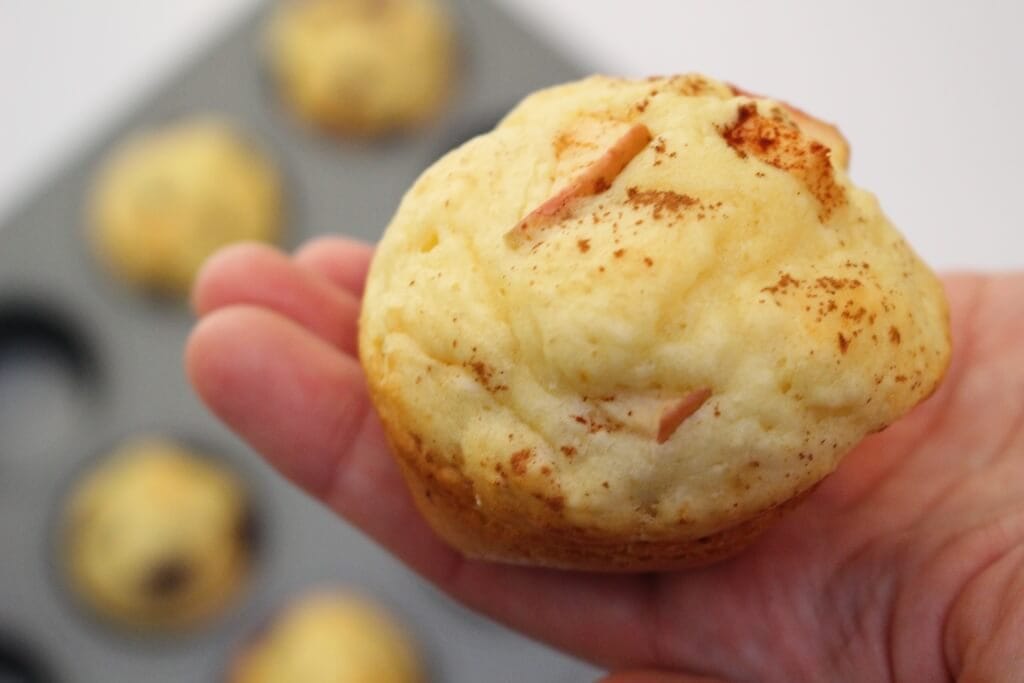 Pancake muffins are the perfect lazy morning breakfast or afternoon snack. They taste just like a pancake in muffin form, without having to worry about the flipping and cooking time of standard pancakes!