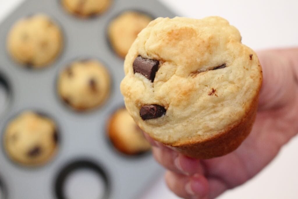 Pancake muffins are the perfect lazy morning breakfast or afternoon snack. They taste just like a pancake in muffin form, without having to worry about the flipping and cooking time of standard pancakes!