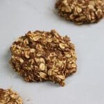 Lower in sugar than store bought options, these homemade oatmeal breakfast cookies are filled with healthy ingredients needed to start any busy day!