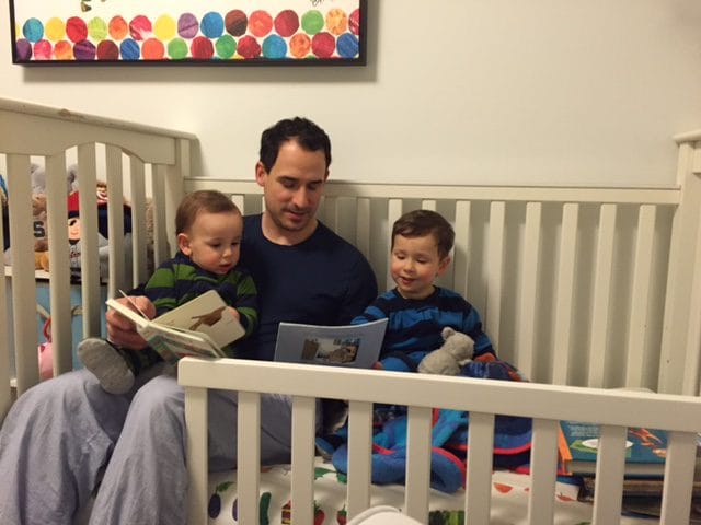 IMG_5965 - Mom to Mom Nutrition Get ready boys... sissy's going to want to wiggle her way in to story time!