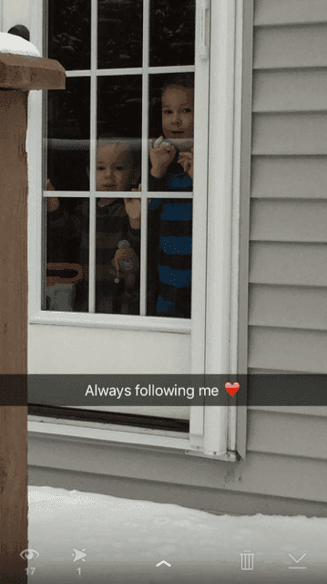 IMG_6028 - Mom to Mom Nutrition Ok. What's not to love about my little shadows... these boys are always by my side. Even when I leave the house!