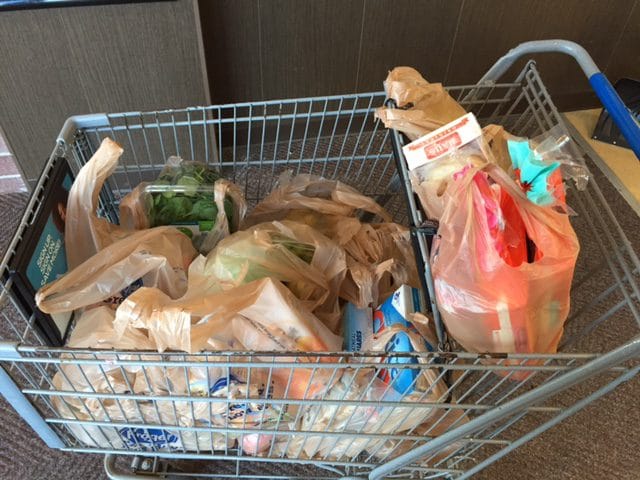 All it takes is a little planning and about an hour of your time to make weekly food prep a reality and healthy eating the outcome. Here is a list of healthy foods you’ll routinely find in my grocery cart and prepped on the weekend for a healthy week ahead!