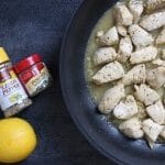 Lemon Pepper Chicken Skillet is a simple weeknight meal made with bright and fresh lemon flavors and an easy pan sauce.