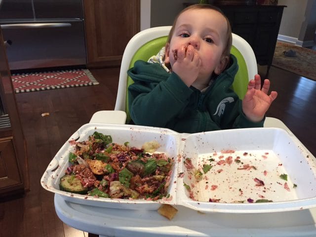 Somebody else likes Mom's ethnic food cravings too! 