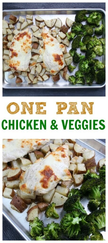 This sheet pan chicken dinner is easy, healthy, and delicious! Mix and match this recipe with your favorite vegetables for a chicken dinner you don’t want to miss! 