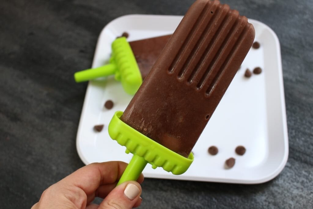 Homemade Fudgsicles are made with simple store-bought ingredients and packed with tons of flavor thanks to chocolate pudding and Greek yogurt!