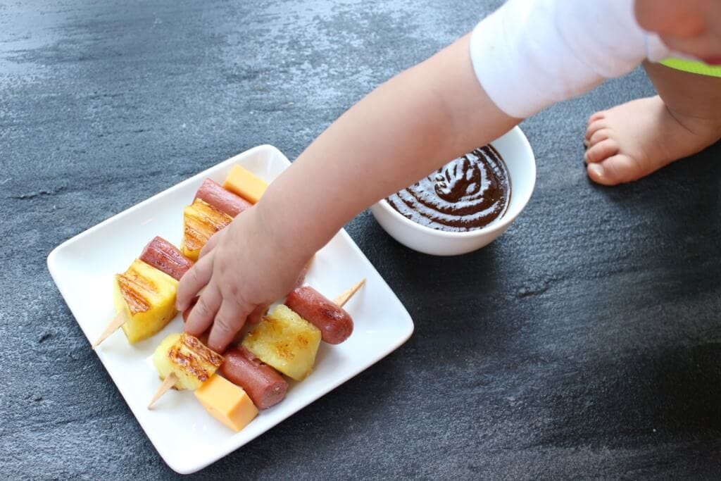 Hot Dog Pineapple Kabobs make the perfect sweet and salty colorful pair! Fire-up your grill for a kid-friendly dish that’s both tasty and fun to eat.