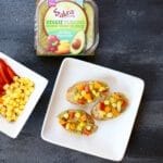 Veggie-packed Avocado Toast makes one simple breakfast or snack. Toast, top, and enjoy in less than 5 minutes from start to finish.