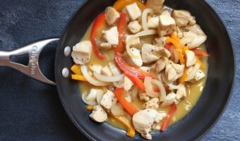 15-minute orange chicken stir-fry satisfies any craving for takeout with a healthy, light and flavorful orange sauce made from pantry staples like orange juice and soy sauce.