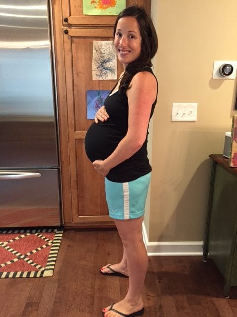 IMG_6956 - Mom to Mom Nutrition 41 weeks pregnant... well technically 40 weeks and 6 days pregnant. But who is keeping count?!