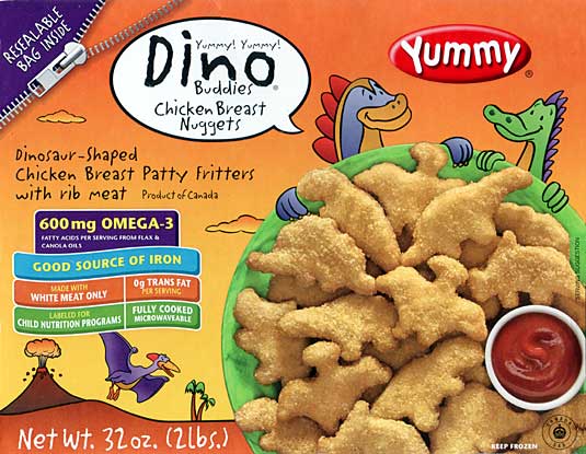 c1 - Mom to Mom Nutrition Here's the Serbinski boy's brand of choice when it comes to dinosaur nuggets! I have to admit they are good with a glass of white...