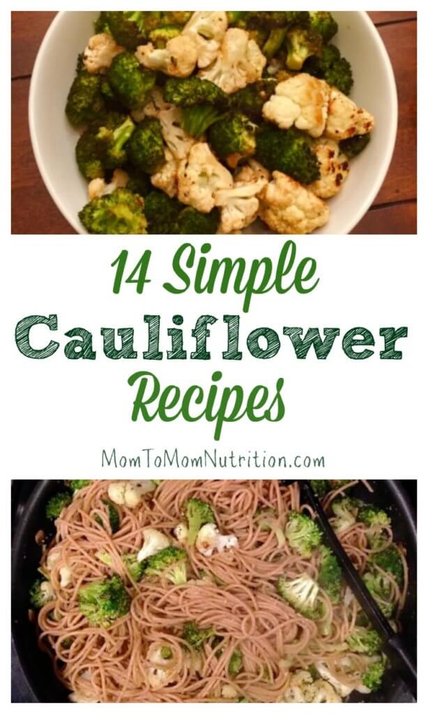 From main dishes to sides to baby food, these simple cauliflower recipes are healthy for everyday meals and easy on the grocery budget!