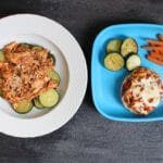 Chicken Parmesan Melts are a tasty version of the classic Italian dish. A delicious sandwich baked to perfection with melted mozzarella cheese on top!