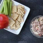 Canned tuna is given fresh flavor with fresh apples, celery, and Greek yogurt dressing! Apple tuna salad is delicious on whole wheat bread or fresh lettuce greens.