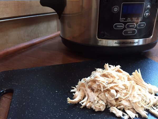 Cook up a batch of chicken and shred it, and you'll get dinner on the table in no time with these 15 recipes that use shredded chicken as the base!