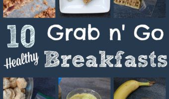 Finding it hard to eat breakfast before school or work? These recipes offer healthy grab-and-go breakfast ideas meant to make mornings easier!