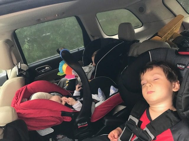 I also say a few Hail Mary's when we hit the road because Ms. Lily does NOT like the car. Lord is she a screamer in the car! 