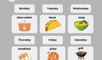 Themed dinner nights make meal planning a breeze! By designating a certain theme to each night of the week, you can keep structure to your family's meal plan!