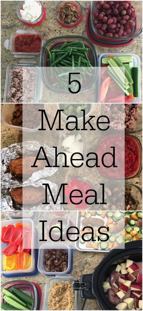Turn to these make ahead meal ideas when you’re feeling short on time for a healthy weeknight meal! Simply just reheat and eat!