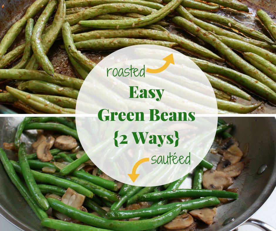 Depending on which way you make them, these easy green beans recipes are simple enough for any weeknight meal or holiday feast!